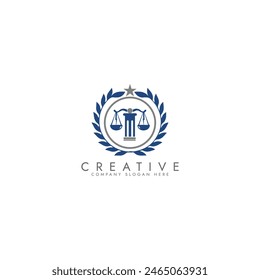 Revolution justice logo concept, Law firm logo design, Lawyer logo vector template