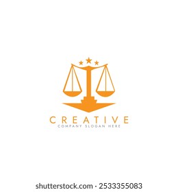 Revolution justice logo concept, Law firm logo design, Lawyer logo vector template