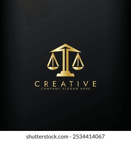 Revolution justice logo concept, Law firm logo design, Lawyer logo vector template