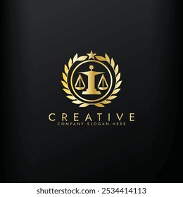 Revolution justice logo concept, Law firm logo design, Lawyer logo vector template