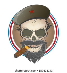 revolution skull sign