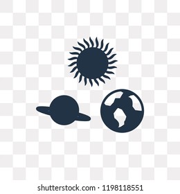 Revolution vector icon isolated on transparent background, Revolution transparency concept can be used web and mobile