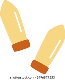 Revolver Bullets Icon Vector Illustration