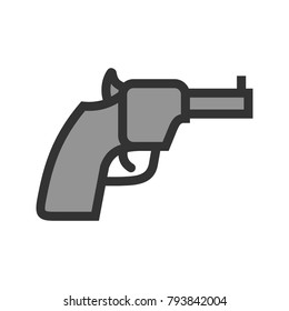 Revolver, gun, pistol