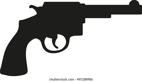 Revolver Silhouette