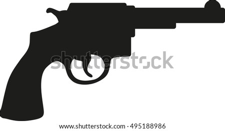 Revolver silhouette