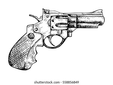 Gun Drawing Images Stock Photos Vectors Shutterstock