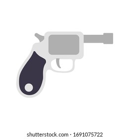 Revolver. Vector illustration EPS 10.