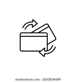 Revolving Credit Card Transactions Illustrating Seamless Financial Exchange
