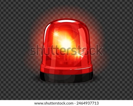 Similar – Image, Stock Photo Lighted glowing red emergency exit signs in an office hallway with arrows pointing the way out of the building.