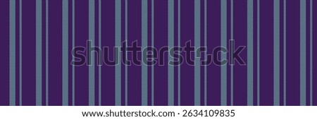 Rew year texture fabric background, commercial vertical textile stripe. Rpartment vector pattern seamless lines in violet and teal colors palette.
