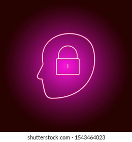 Reward, award, one, first vector icon. Element of simple icon for websites, web design, mobile app, info graphics. Pink color. Neon vector