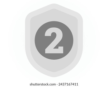 reward and badges design, achievement series victory emblem combination