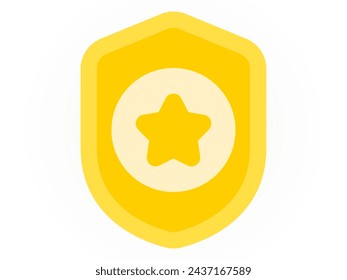 reward and badges design, achievement series victory emblem combination