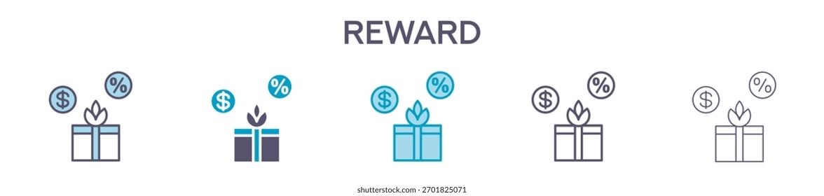 Reward Element For Design Graphic - Multi Styles