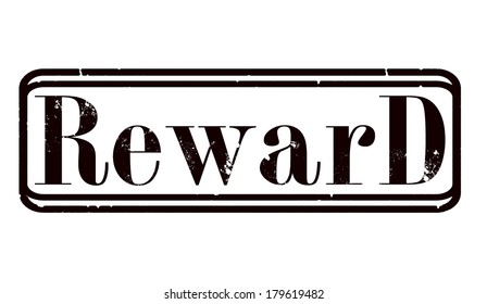 reward grunge stamp on vector illustration