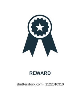 Reward icon. Line style icon design. UI. Illustration of reward icon. Pictogram isolated on white. Ready to use in web design, apps, software, print.