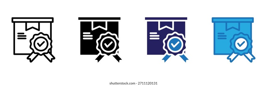 Reward Icon Multi Style Vector Illustration