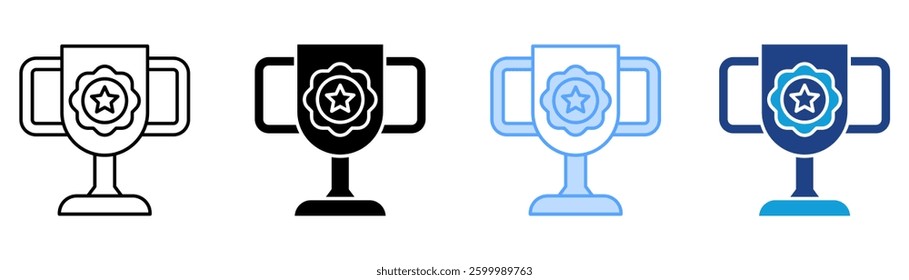Reward Icon Set Multiple Style Collection