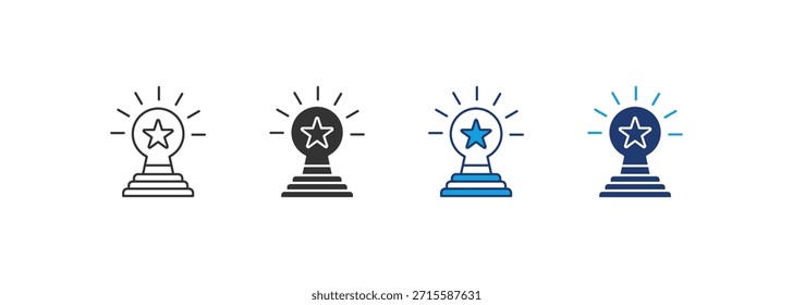 Reward Icon Set Multiple Style Collection