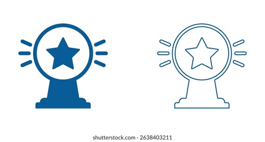 reward icon set. Vector solid icons collection. Solid and line icon style. eps file. transparent background icon.