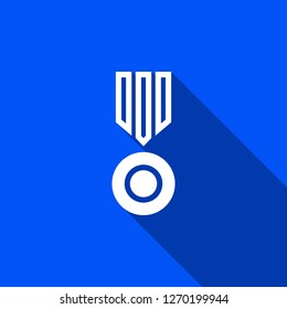 Reward icon with shadow , sign design
