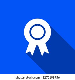 Reward icon with shadow , sign design