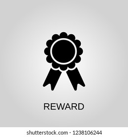 Reward icon. Reward symbol. Flat design. Stock - Vector illustration