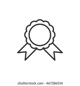 reward linear icon. Thin line design