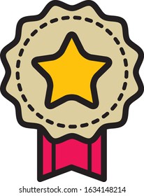 reward program icon winner cup vector