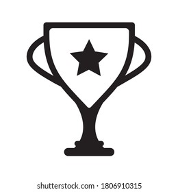 Copa ganadora del programa de recompensas. Trofeo de campeonato. Icono de primer lugar