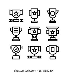 Reward Trophy icon or logo isolated sign symbol vector illustration - Collection of high quality black style vector icons
