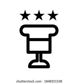 Belohnt Trophäensymbol oder Logo einzeln auf Zeichen, Vektorgrafik - hochwertige Vektorsymbole im schwarzen Stil

