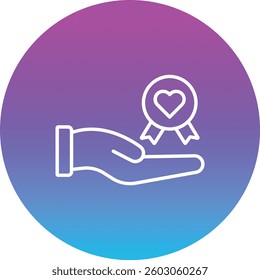 Reward vector icon. Can be used for printing, mobile and web applications.