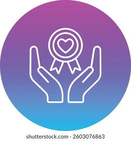 Reward vector icon. Can be used for printing, mobile and web applications.