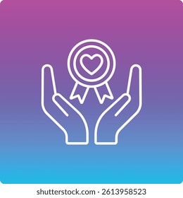 Reward vector icon. Can be used for printing, mobile and web applications.