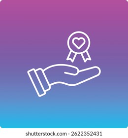 Reward vector icon. Can be used for printing, mobile and web applications.