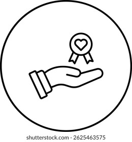 Reward vector icon. Can be used for printing, mobile and web applications.