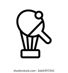 Ícone De Contorno Do Vetor De Recompensa. Arquivo Eps 10