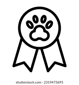 Reward Vector Thick Line Icon For Personal And Commercial Use.

