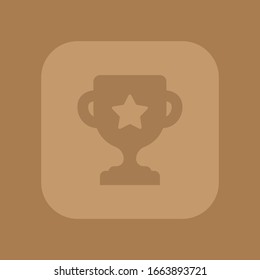 Reward victory cup symbol. EPS 10
