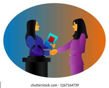 rewarding women, leaders, recognition of achievements, the best employee