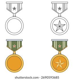 Rewards glyph solid icons collection. Containing content trophy, medal, achievement, success. For website marketing design, logo, app, template, ui, etc. Vector illustration.