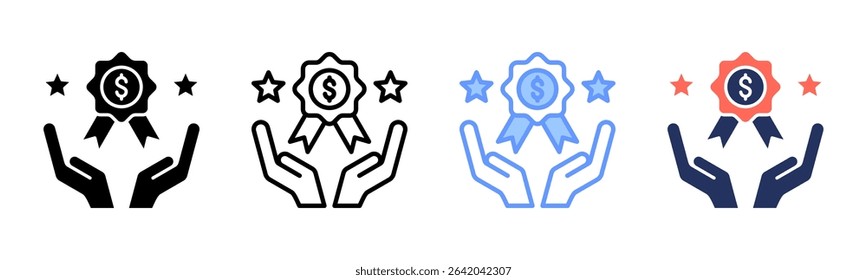 Rewards icon sheet multiple style collection