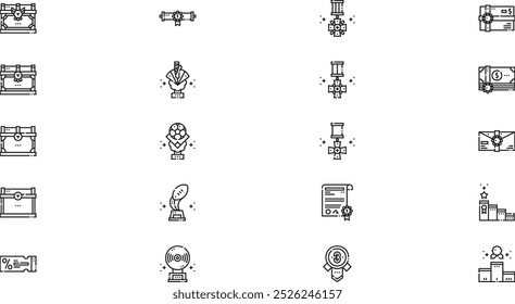 Colección de iconos vectoriales de alta calidad con trazo editable. Ideal para Profesional y Proyectos Creativos.