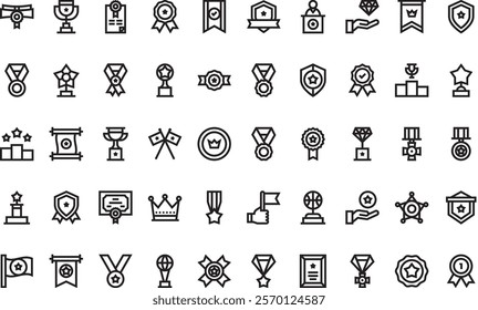 Rewards icons  High-Quality Vector Icons Collection with Editable Stroke. Ideal for Professional and Creative Projects.