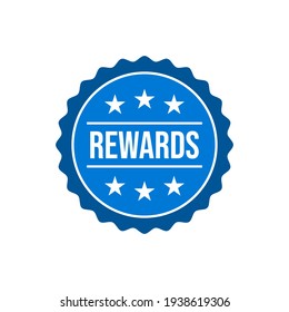 Rewards prize application icon label design vector