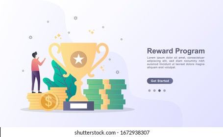 Rewards Scheme For Customers. Marketing Strategy. Clients Attraction. Loyalty Program, Personalized Promotion, Use Your Purchase History Concept.