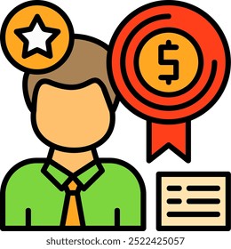 Rewards Vector Icon Design Symbol