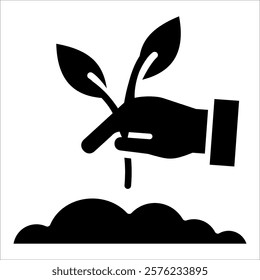 Rewilding Icon Element For Design